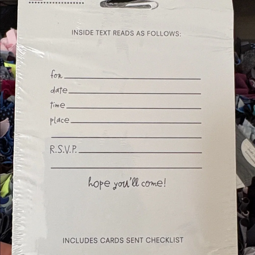 🆕2 Packs Kids’ Birthday Card Invitations